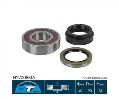 Подшипник колеса.комплект BTA H22008BTA