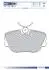Колодки тормозные дисковые FO 450181