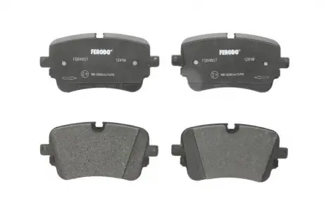 Колодки тормозные дисковые FERODO FDB4807