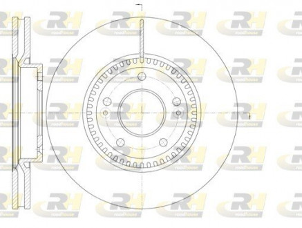 Тормозной диск ROADHOUSE 698810