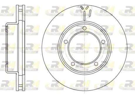 Тормозной диск ROADHOUSE 694510