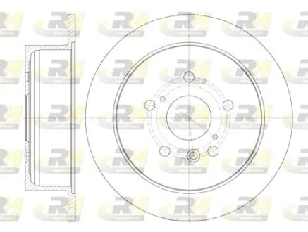 Гальмівний диск ROADHOUSE 691100