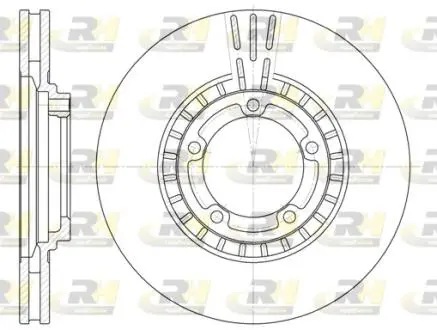 Тормозной диск ROADHOUSE 688410