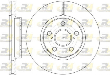 Тормозной диск ROADHOUSE 686210