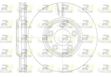Тормозной диск ROADHOUSE 683610