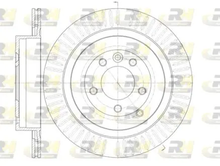 Гальмівний диск ROADHOUSE 684910