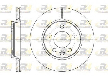 Тормозной диск ROADHOUSE 670710