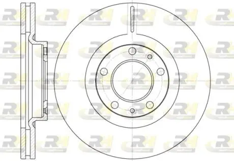 Тормозной диск ROADHOUSE 669310