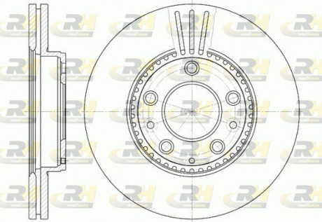 Гальмiвній диск ROADHOUSE 667310 (фото 1)