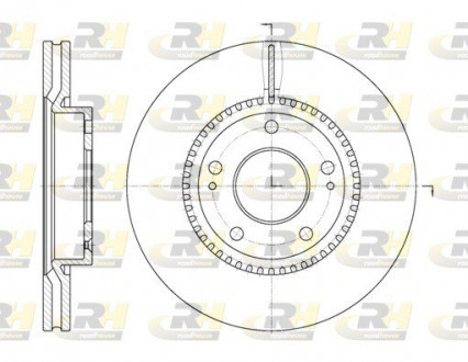 Тормозной диск ROADHOUSE 666310