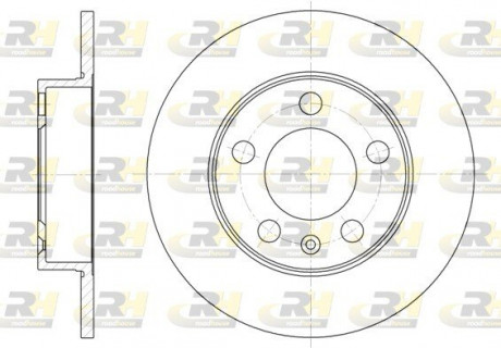 Гальмівний диск ROADHOUSE 654700