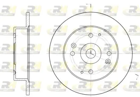 Тормозной диск ROADHOUSE 644800