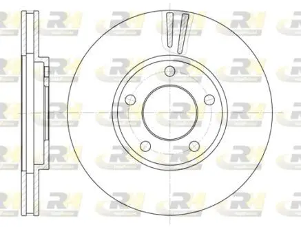 Тормозной диск ROADHOUSE 641910
