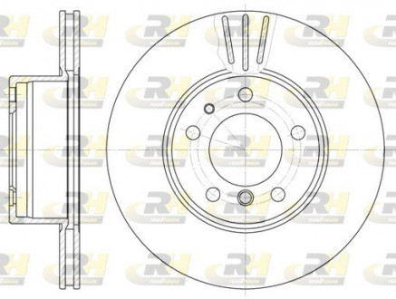 Тормозной диск ROADHOUSE 634810