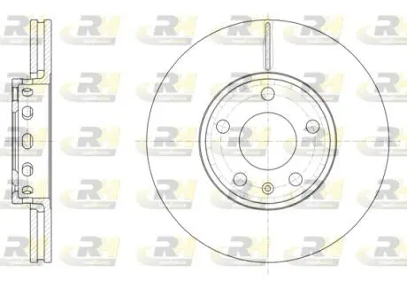 Тормозной диск ROADHOUSE 632810