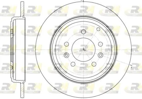 Тормозной диск ROADHOUSE 633000