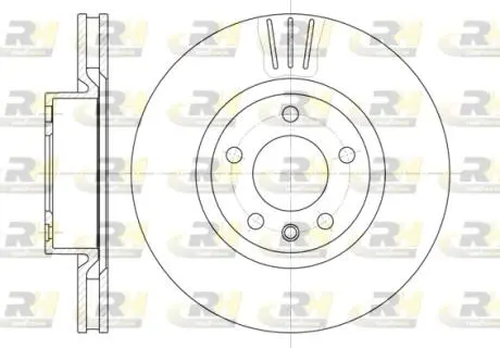 Гальмівний диск ROADHOUSE 633910