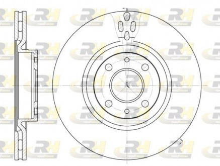 Тормозной диск ROADHOUSE 631611