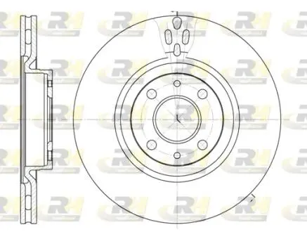 Тормозной диск ROADHOUSE 631611
