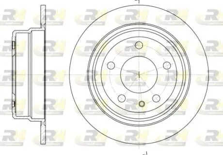 Тормозной диск ROADHOUSE 630800