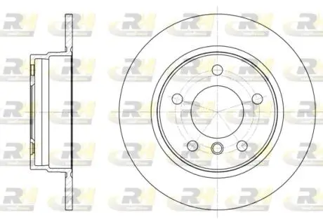 Тормозной диск ROADHOUSE 628400 (фото 1)
