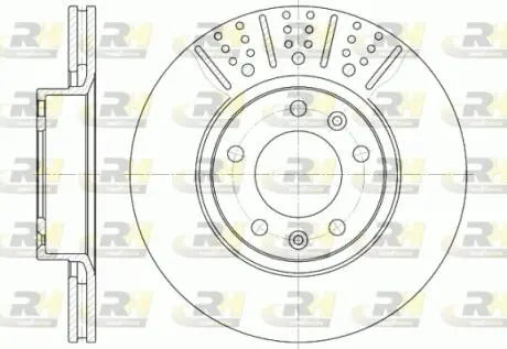 Тормозной диск ROADHOUSE 626510