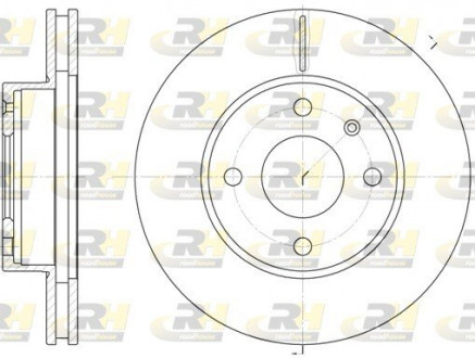 Тормозной диск ROADHOUSE 621510