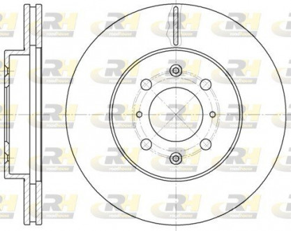 Тормозной диск ROADHOUSE 622410 (фото 1)