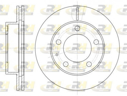 Тормозной диск ROADHOUSE 620310
