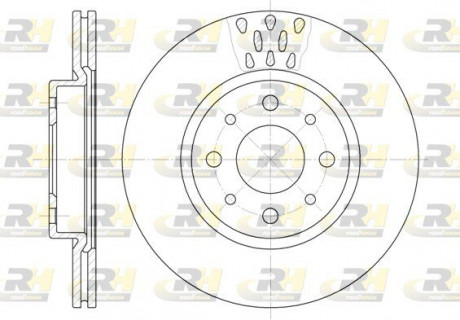 Тормозной диск ROADHOUSE 618910