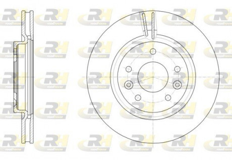 Тормозной диск ROADHOUSE 6158110