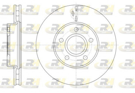 Тормозной диск ROADHOUSE 6156010