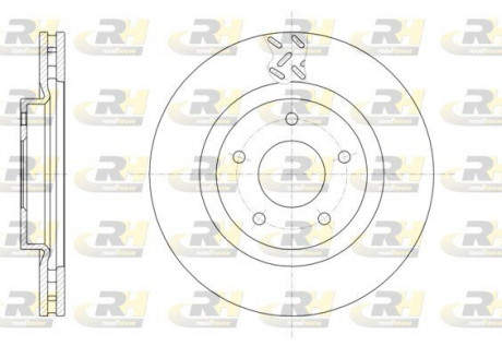 Тормозной диск ROADHOUSE 6155310