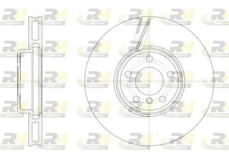 Тормозной диск ROADHOUSE 6155210