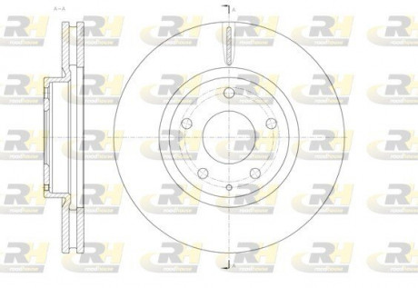 Гальмівний диск ROADHOUSE 6152010