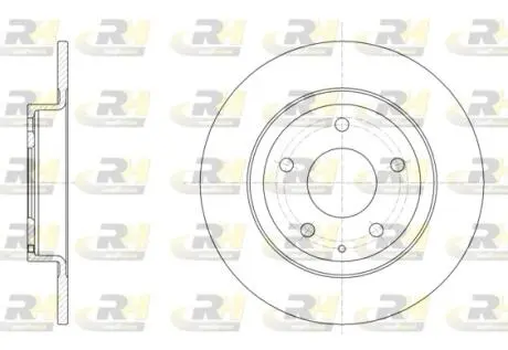 Тормозной диск ROADHOUSE 6151900