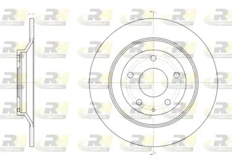Тормозной диск ROADHOUSE 6151800