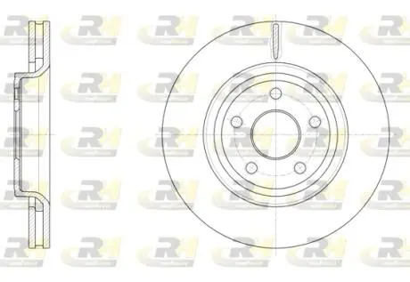 Гальмівний диск ROADHOUSE 6151210