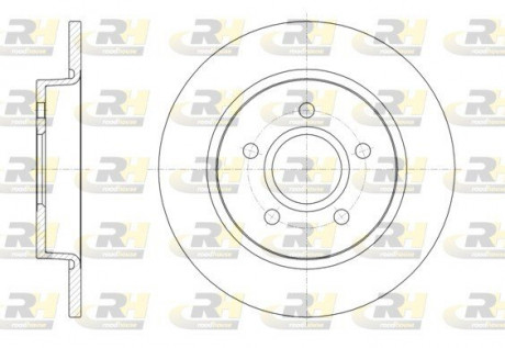 Гальмівний диск ROADHOUSE 6150300
