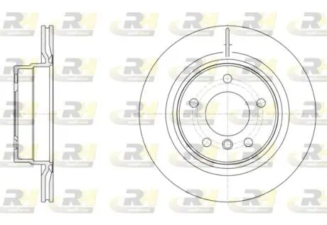 Гальмiвній диск ROADHOUSE 6149510