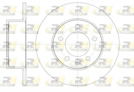 Гальмівний диск ROADHOUSE 6141200