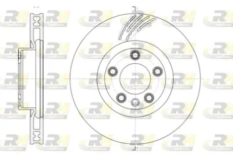 Тормозной диск ROADHOUSE 6141911