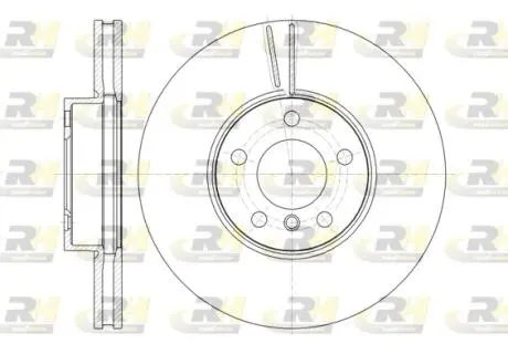Тормозной диск ROADHOUSE 6130710