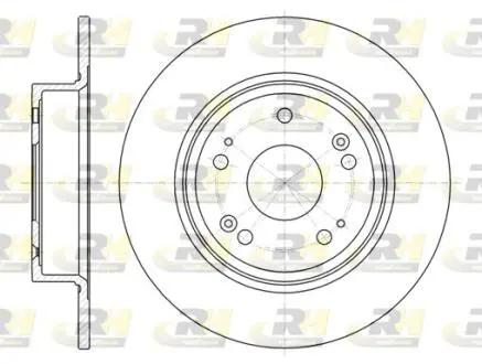 Тормозной диск ROADHOUSE 6127800
