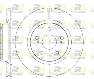 Тормозной диск ROADHOUSE 6121210