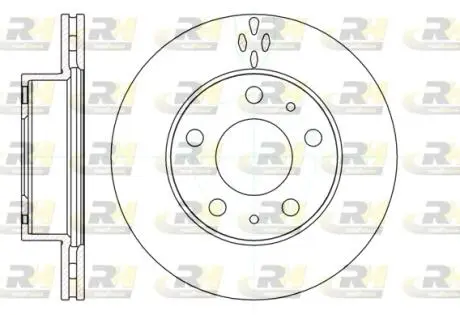 Тормозной диск ROADHOUSE 6120410