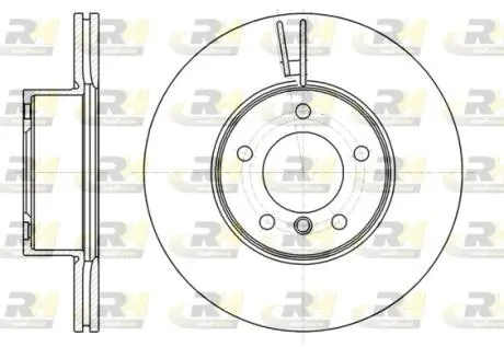 Тормозной диск ROADHOUSE 6119410