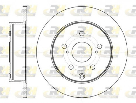 Тормозной диск ROADHOUSE 6118800