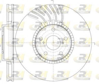 Гальмівний диск ROADHOUSE 6117910