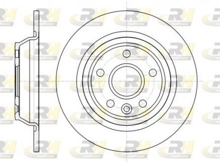 Тормозной диск ROADHOUSE 6116700